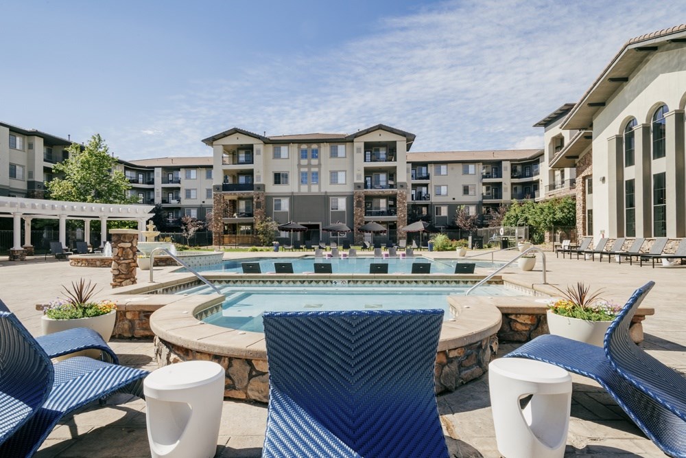 Poolside Lounge Chairs at Terracina, Broomfield, 80020