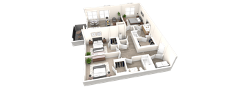 The Echo 3D floor plan