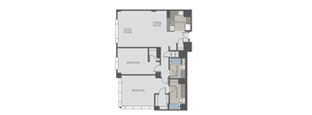 2 bed 2 bath C at The Grand Apartments, California, 94612