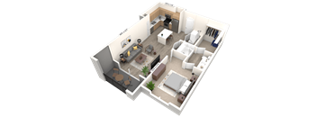 The Sierra 3D floor plan