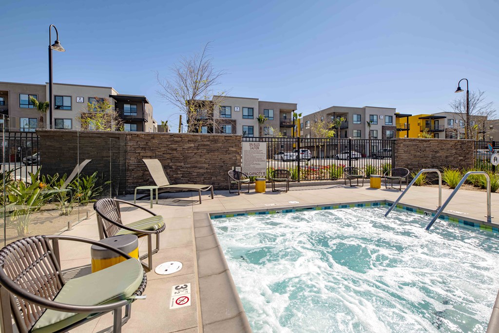 our apartments in a city have a jacuzzi