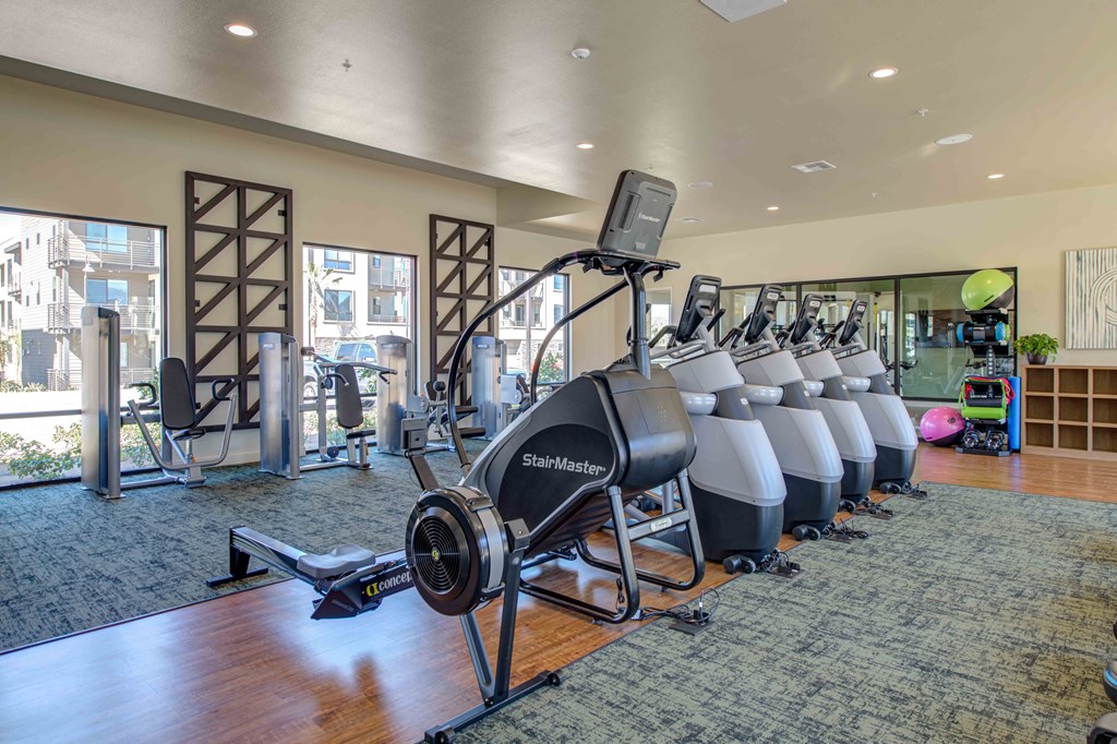 the apartments at masse corner 205 fitness room