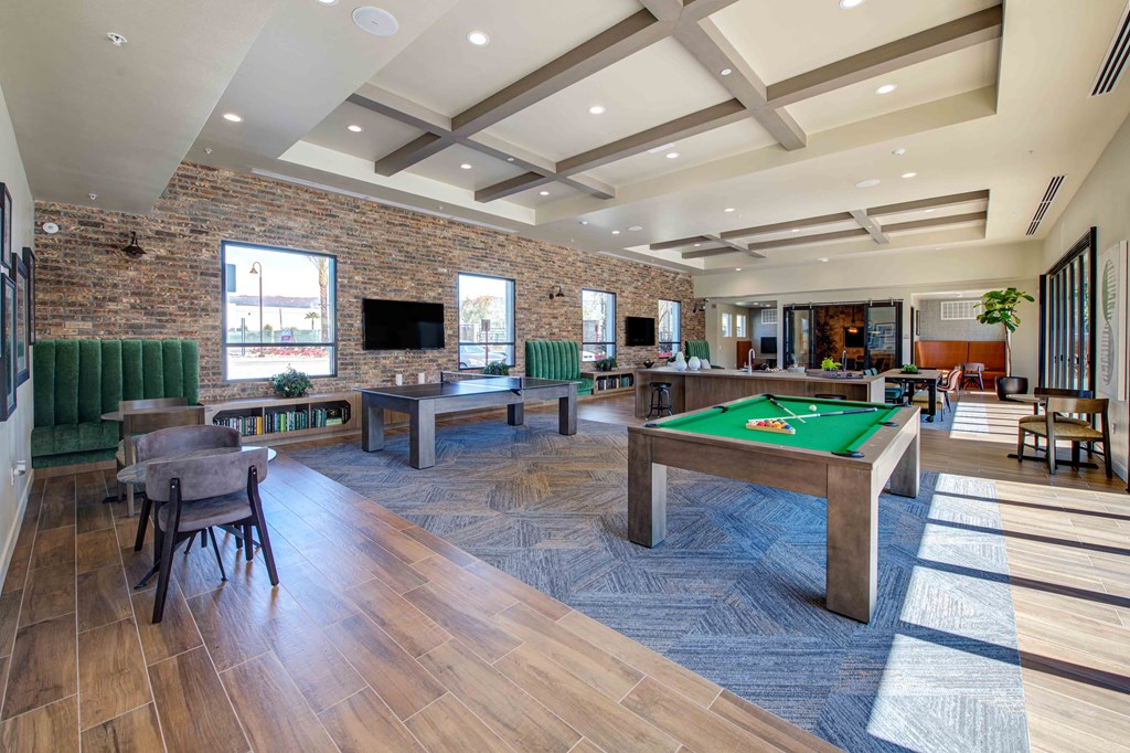 our games room is the perfect place to play a game of pool