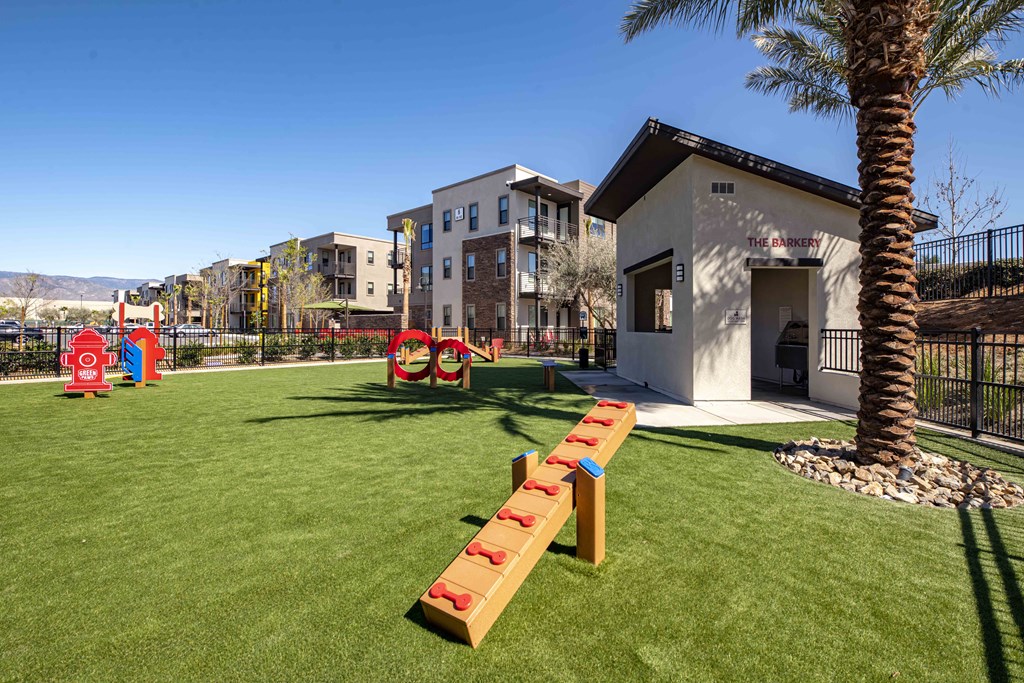 a playground at the bradley braddock road station apartments