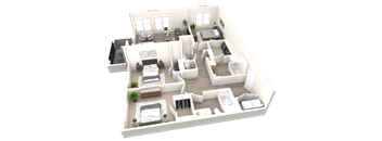 The Vista 3D floor plan