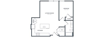 a schematic drawing of a floor plan of a house