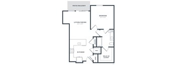 a blueprint of a floor plan of a house