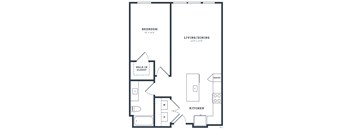 a schematic drawing of a floor plan of a house