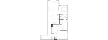C5.2 - 2 Bed 2 Bath - 1115 sqft