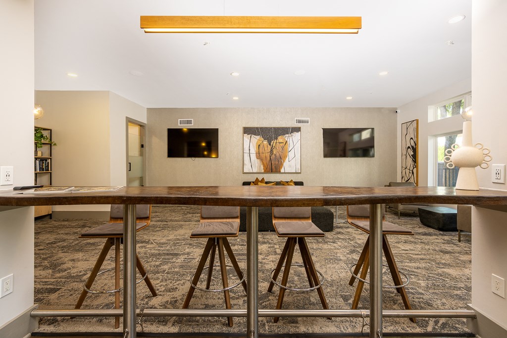 Conference table and chairs at Trend Design District, Texas 75207