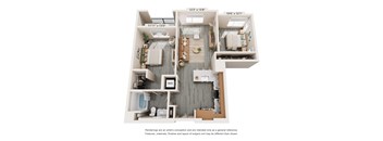 B0 Floor Plan at Trestle, Monrovia, California