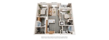B1 Floor Plan at Trestle, Monrovia