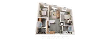 B1 Floor Plan at Trestle, California