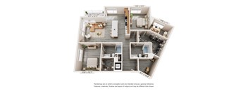 B7 Floor Plan at Trestle, Monrovia