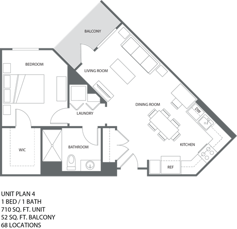a blueprint of a floor plan of a building