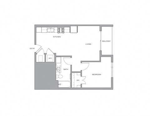 Ventus - 1 Bed 1 Bath - 682 sqft