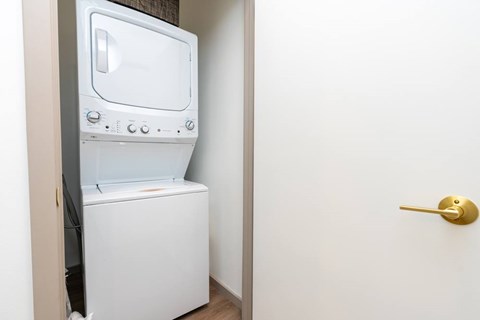 In unit washer and dryer