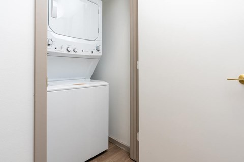 In unit washer and dryer