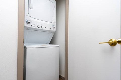 In unit washer and dryer