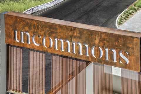Uncommons monument sign