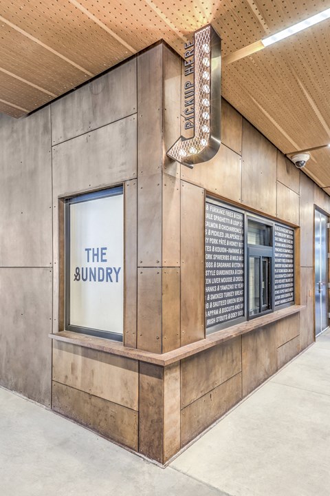 The Sundry Pickup Window