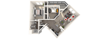 Villa - Two bedroom, one bathroom at FountainGlen Temeucla