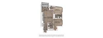 villa 1 bedroom floor plan beachfront condos the villas