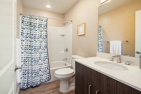 Bathroom With Bathtub at Driftwood, California, 92109
