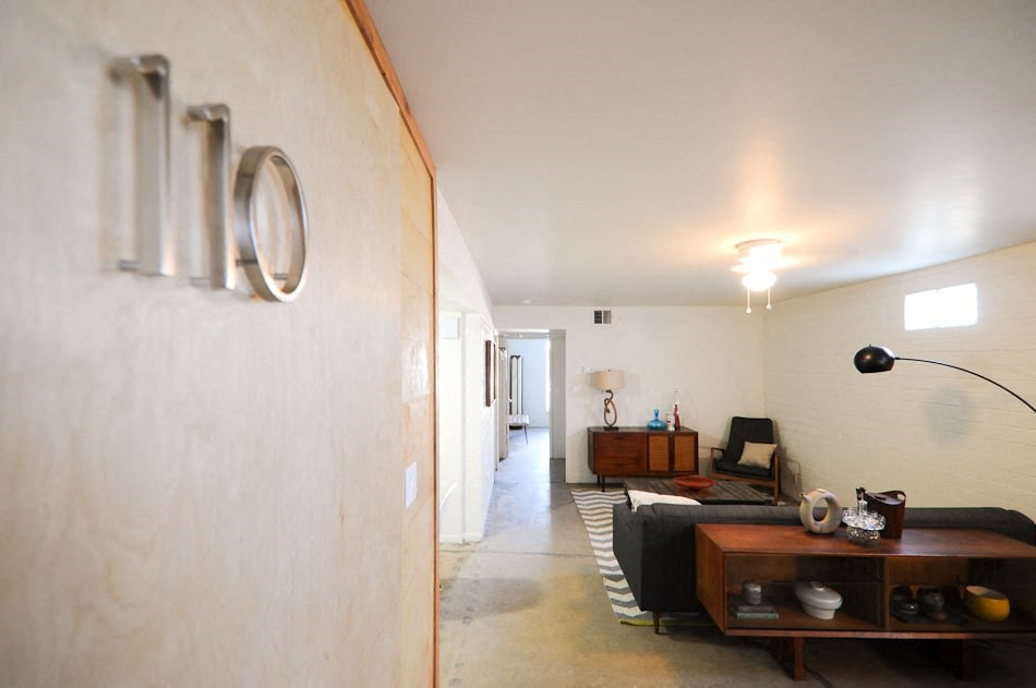 Entrance to living room at Winfield of Scottsdale, Scottsdale, AZ 85251  