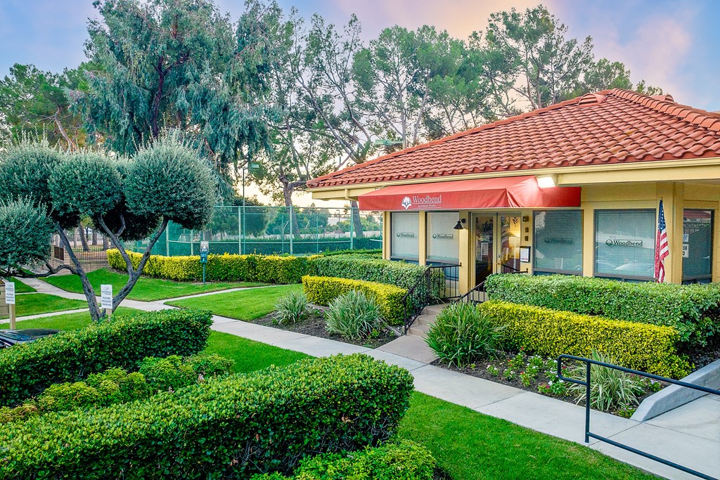 Woodbend building entrance