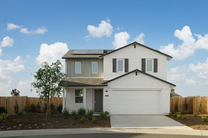 exterior of cyrene at fiddyment two story home - Photo Gallery