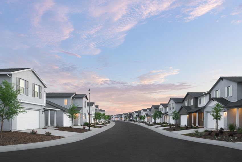 cyrene at fiddyment neighborhood and driveway at sunset - Photo Gallery 1