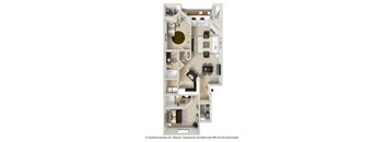Guadalahara Renovated 2 Bed   2 Bath   1,215 Sq. Ft.