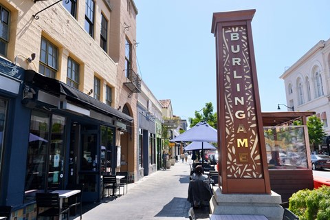 downtown burlingame at Bayswater Apartments, California, 94010