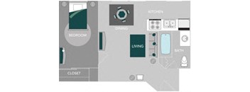 a drawing of a floor plan of a house