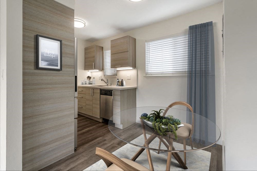 a kitchen or kitchenette at residence & conference centre windsor