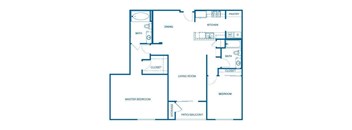 B3 Floor Plan at 6940 Sepulveda, California, 91405