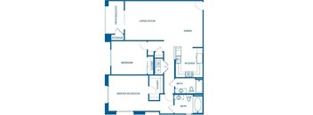 B5 Floor Plan at 6940 Sepulveda, Van Nuys  