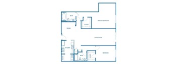 B7 Floor Plan at 6940 Sepulveda, Van Nuys, CA  