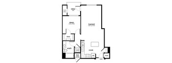 A6 Floor Plan at Rize Irvine, California