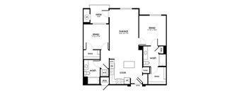 B5 Floor Plan at Rize Irvine, Irvine, 92614