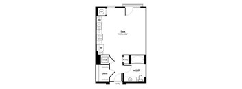 S1 Floor Plan at Rize Irvine, California