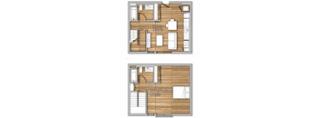 1 bed 2 bath A at Wilshire Valencia Apartment, Los Angeles, CA