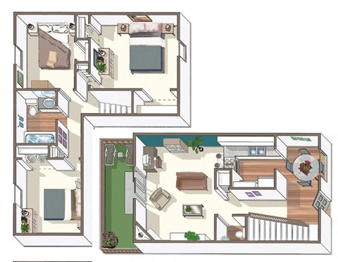 3Bed 1Bath at Nola 624 Apartments, West Covina, 91790