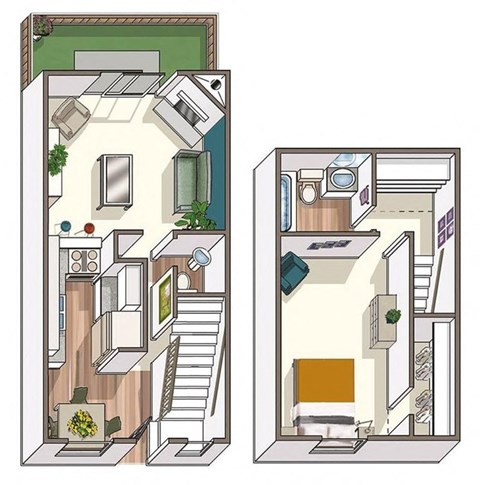 1Bed 1Bath at Nola 624 Apartments, California