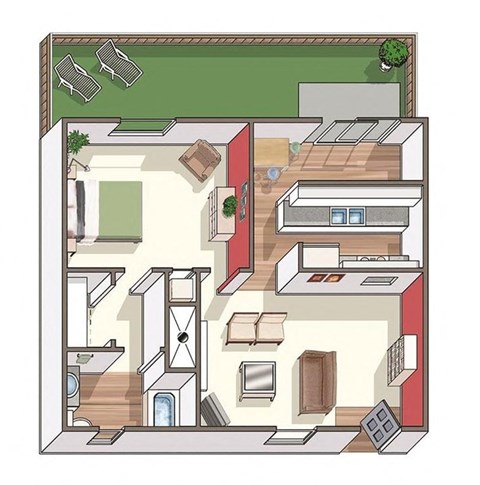 1Bed 1Bath at Nola 624 Apartments, West Covina, 91790