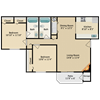 2 Bed 2 Bath