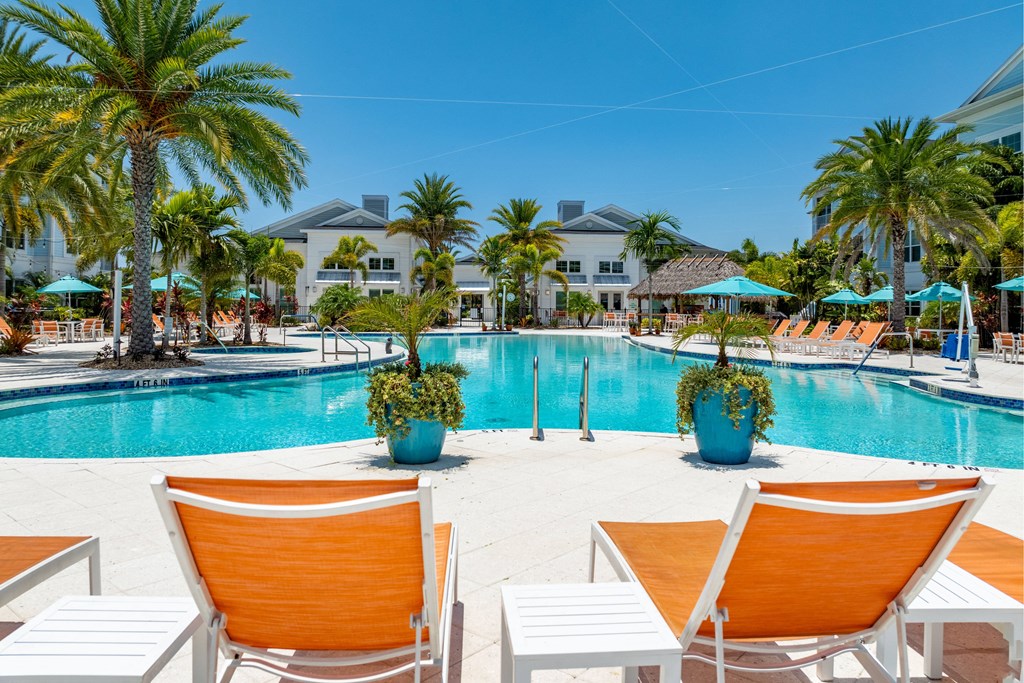 the swimming pool at the resort at longboat key club