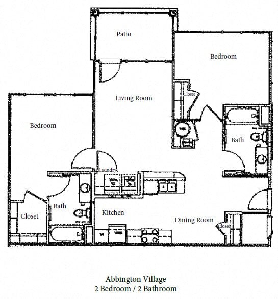 Floor Plans of Abbington Village in Raleigh, NC