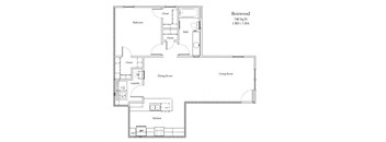 Boxwood (1 BR | 1 BA)
